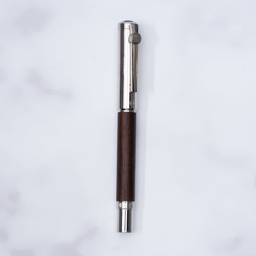 Hero E718 Dual Nib Fountain Pen – Fine 0.5mm Wooden Writing Pen