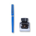 Hero E518 Fountain Pen Gift Set – Fine Nib - Blue