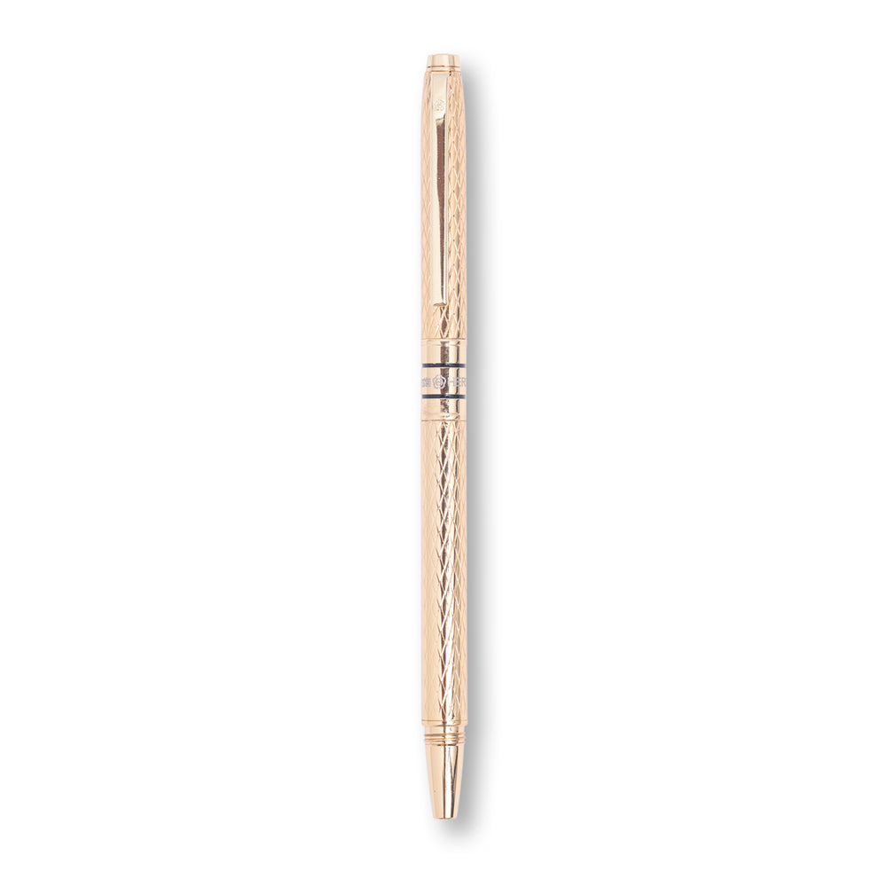Hero 703-10K (G) Gold Plated Fountain Pen with Fine Nib