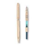 Hero 703 Luxurious Gold-Plated Fountain Pen Fine Nib