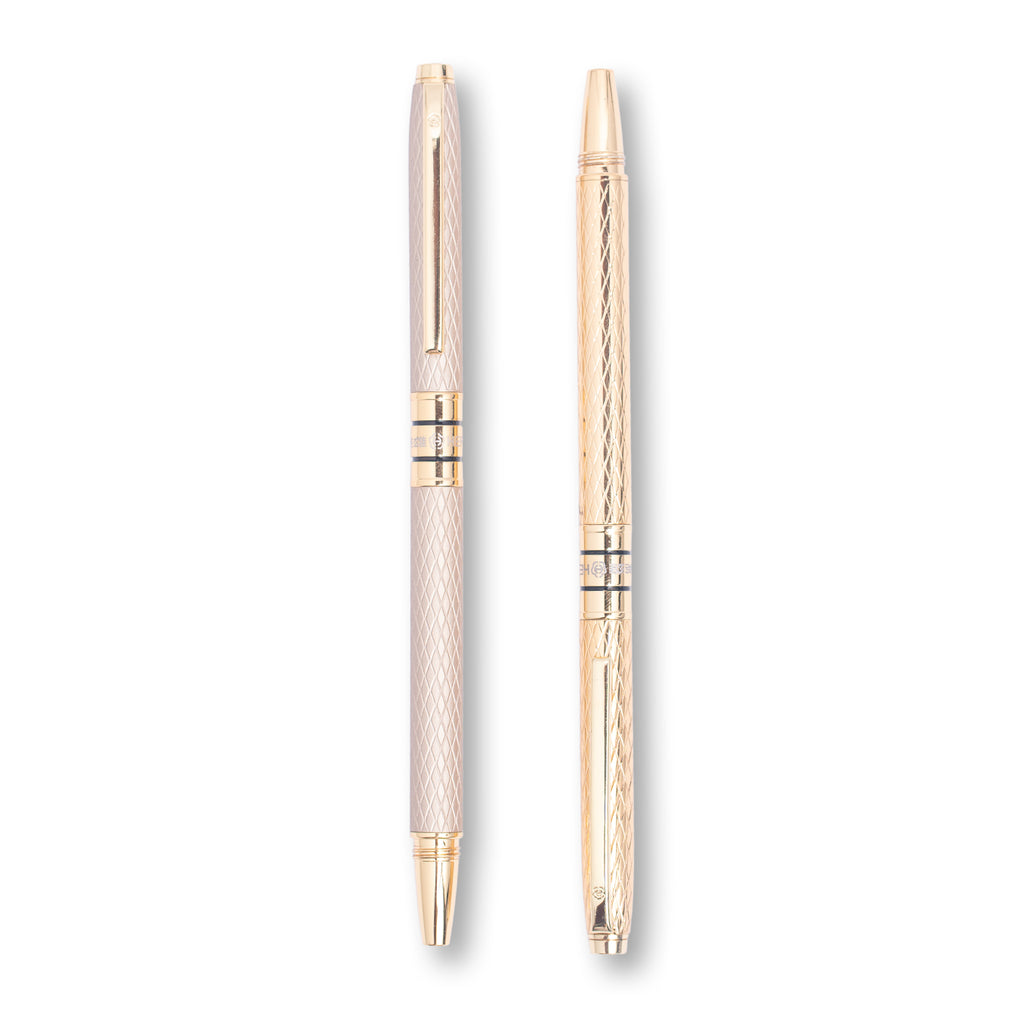 Hero 703 Luxurious Gold-Plated Fountain Pen Fine Nib