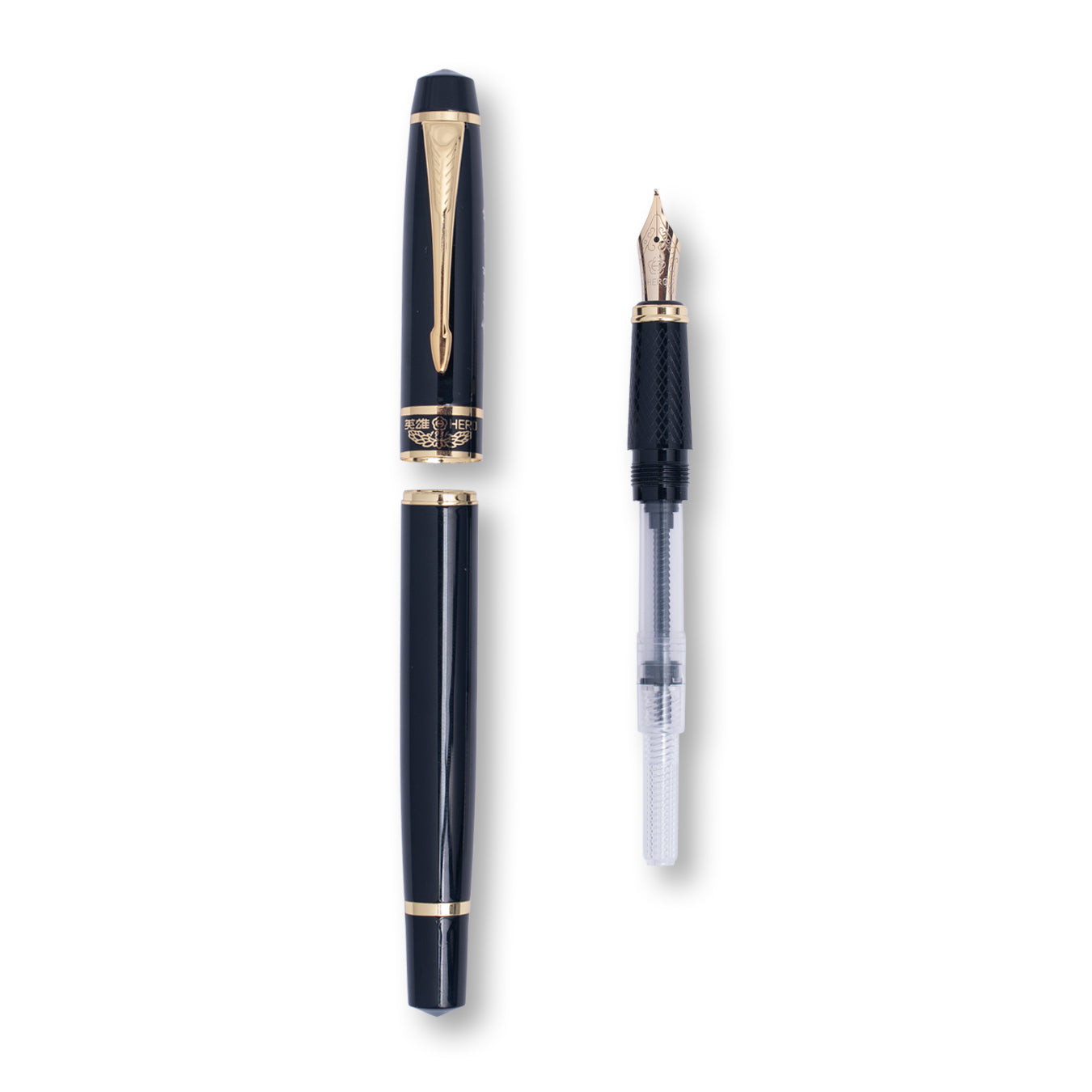 Hero Premium Art Fountain Pen with Fude Nib