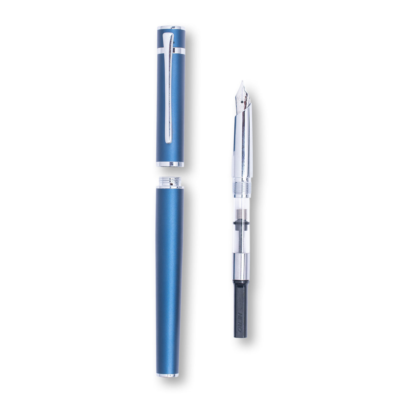 Hero 605C Fountain Pen with Diary Set Fine Nib