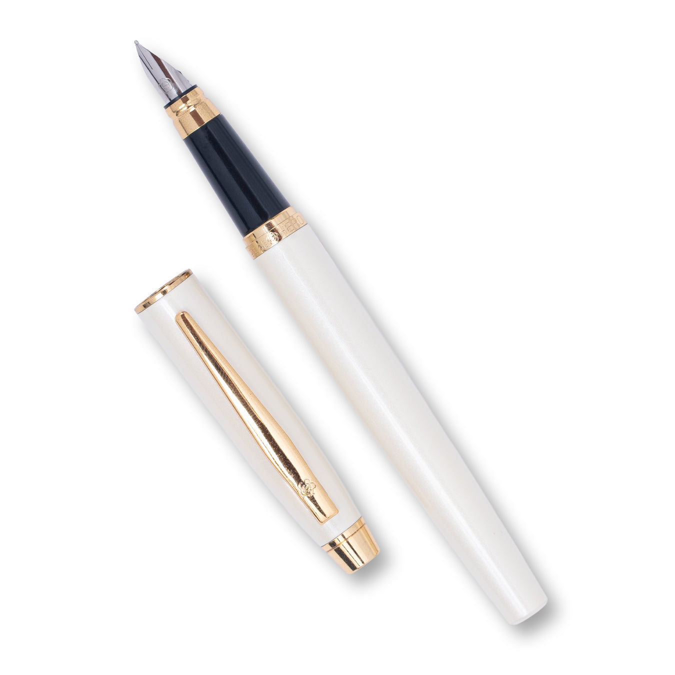 Hero 603H Fountain Pen with Fine Nib & Gold Trim