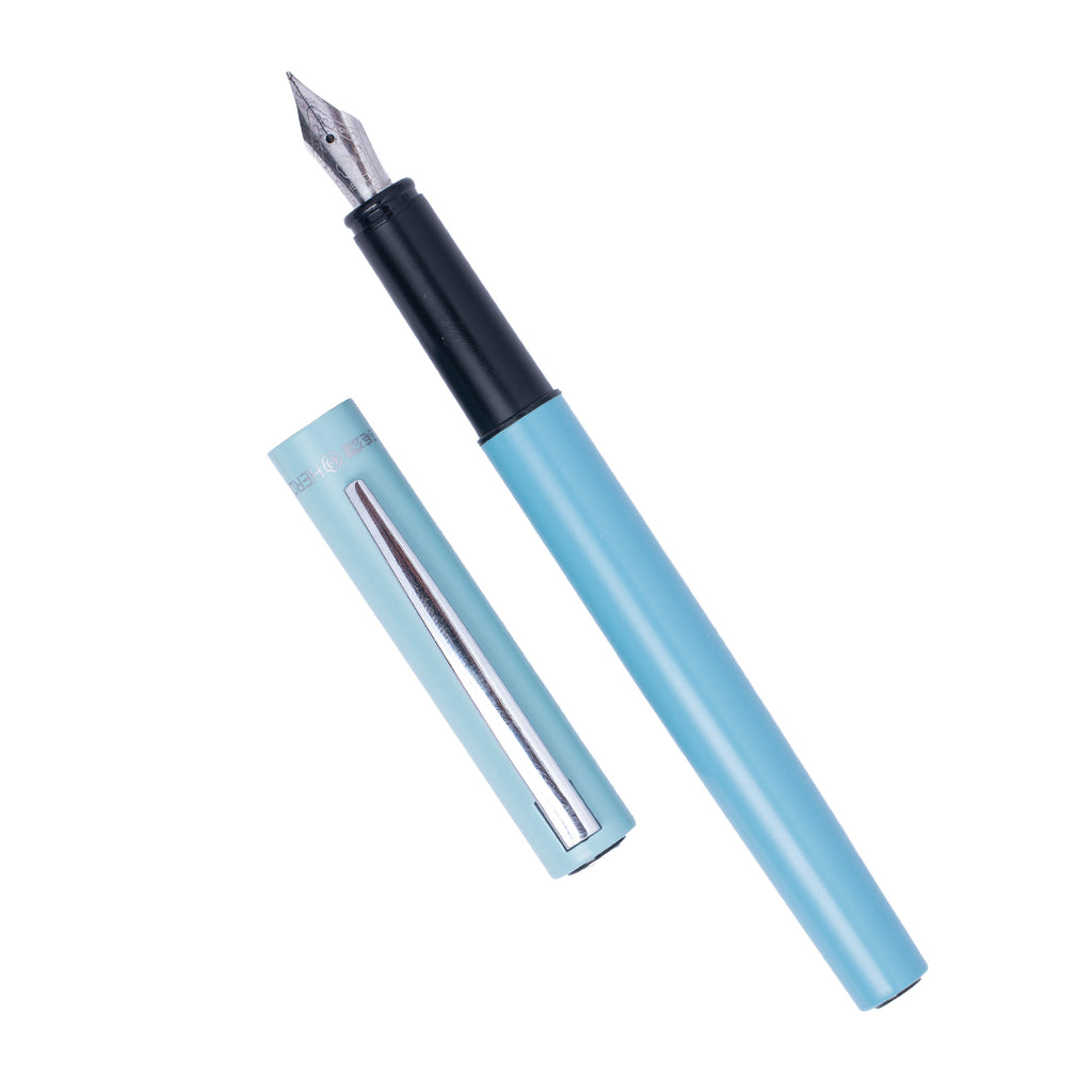 665H Blue Fountain Pen Fine