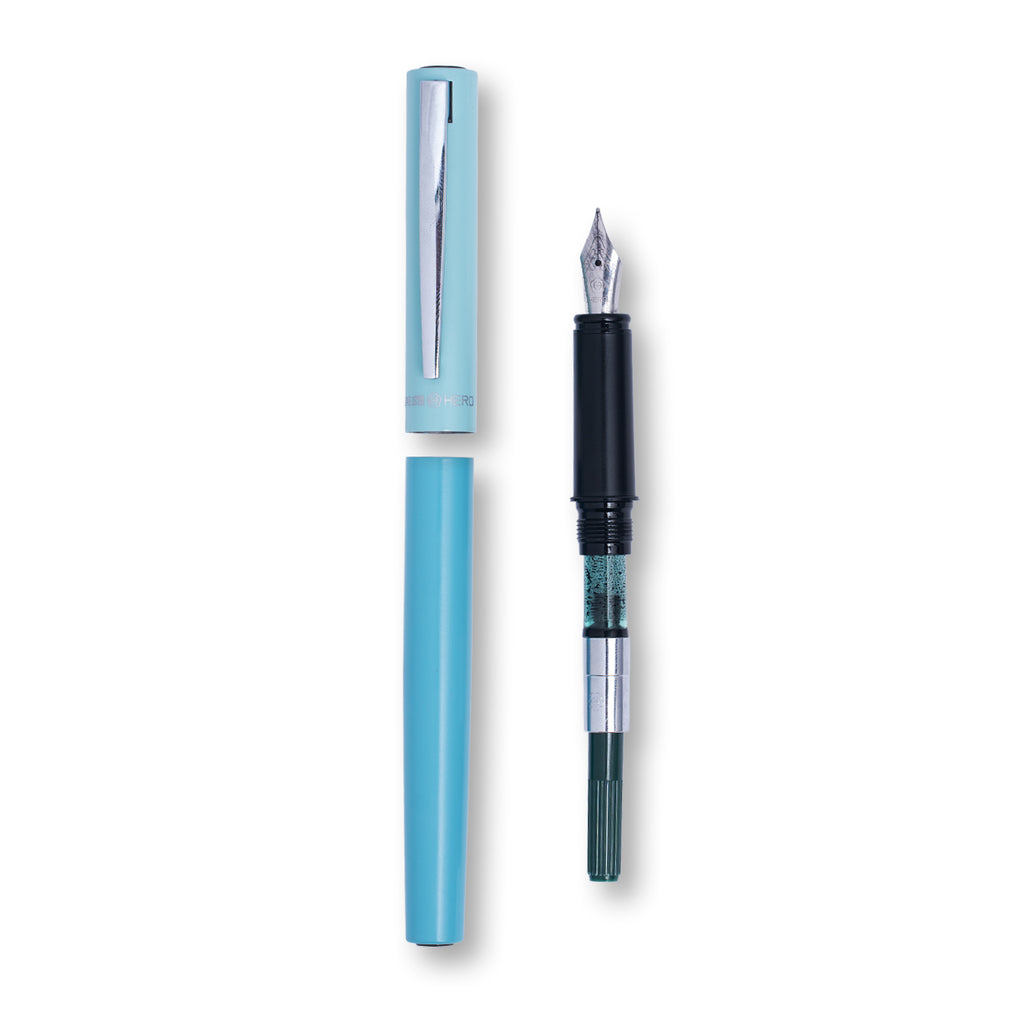 665H Blue Fountain Pen Fine