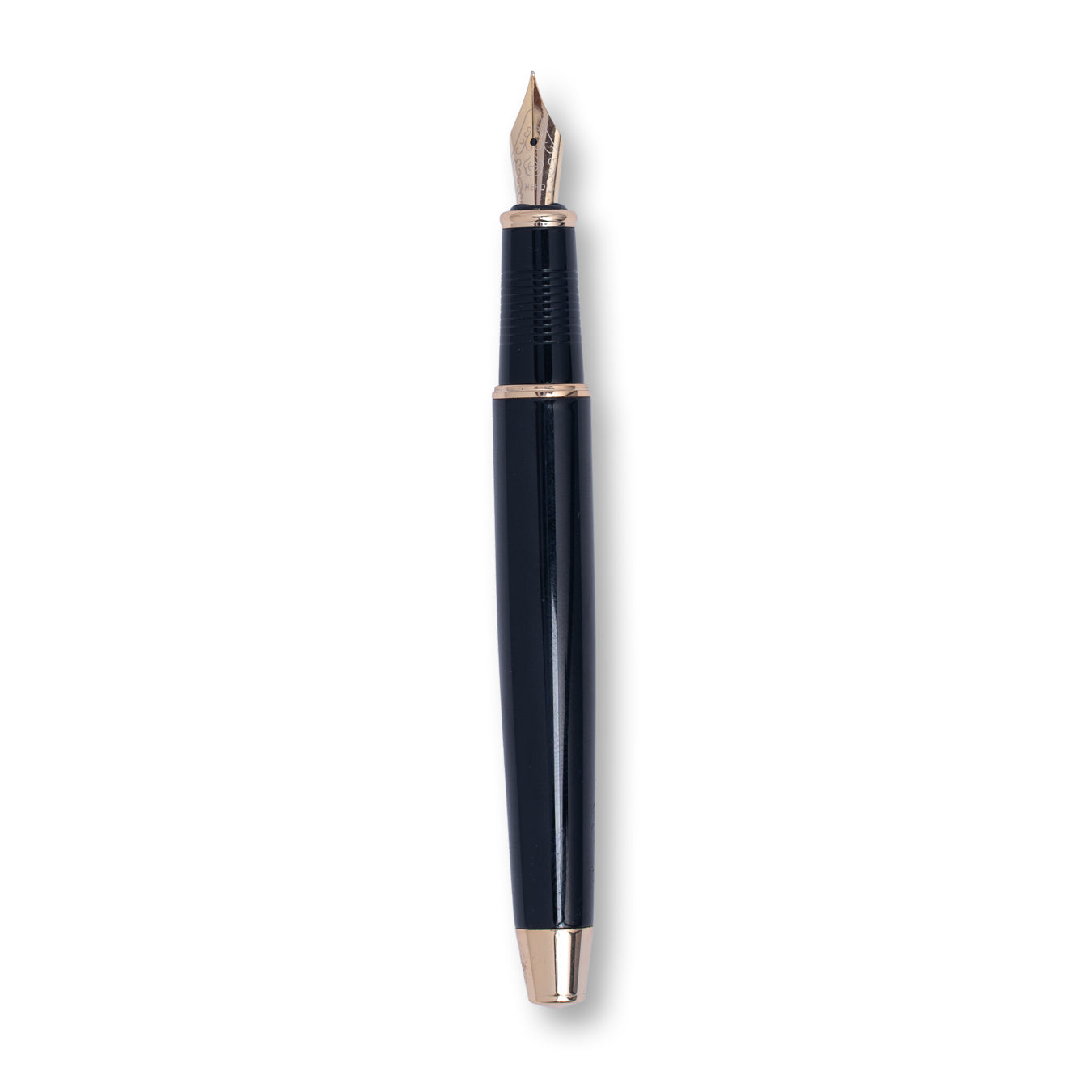 Hero 2060 Fountain Pen Fine Nib – Premium Black & Gold Writing Pen