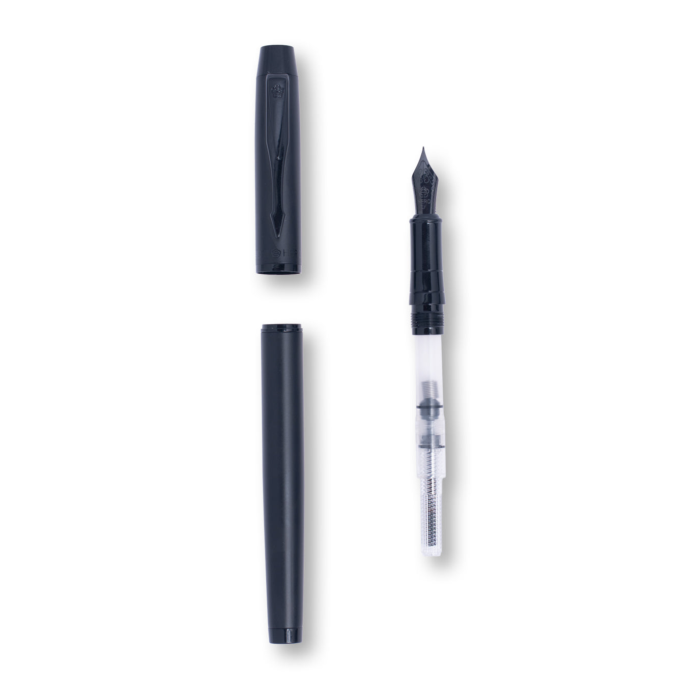 Hero 7006 BN Original Fountain Pen – Matte Black Extra Fine Nib