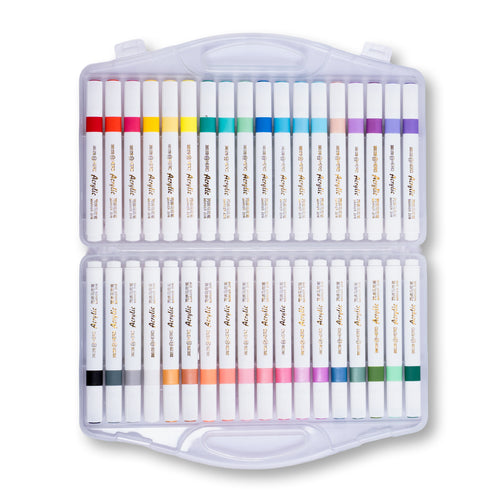 Hero 2016-M36 Acrylic Marker Pen 36 Colour Set for Art & Craft