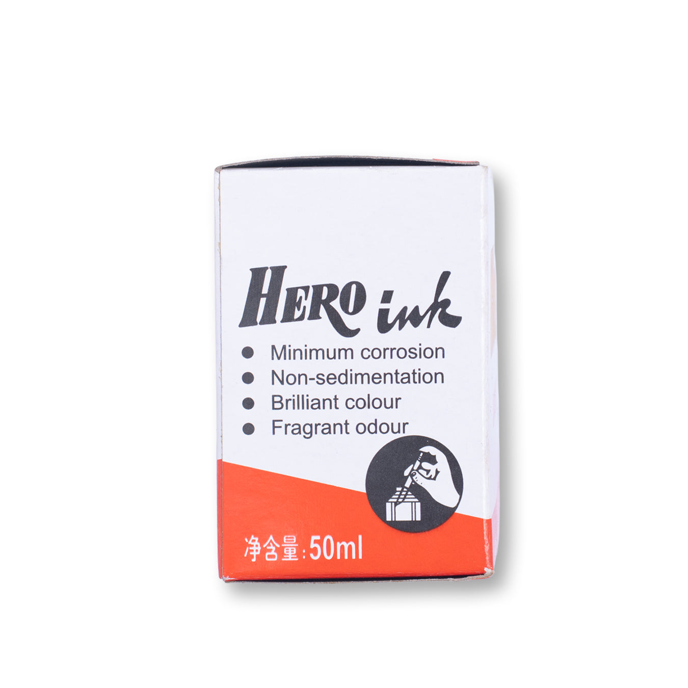 Hero Red Fountain Pen Ink 50ml Bottle