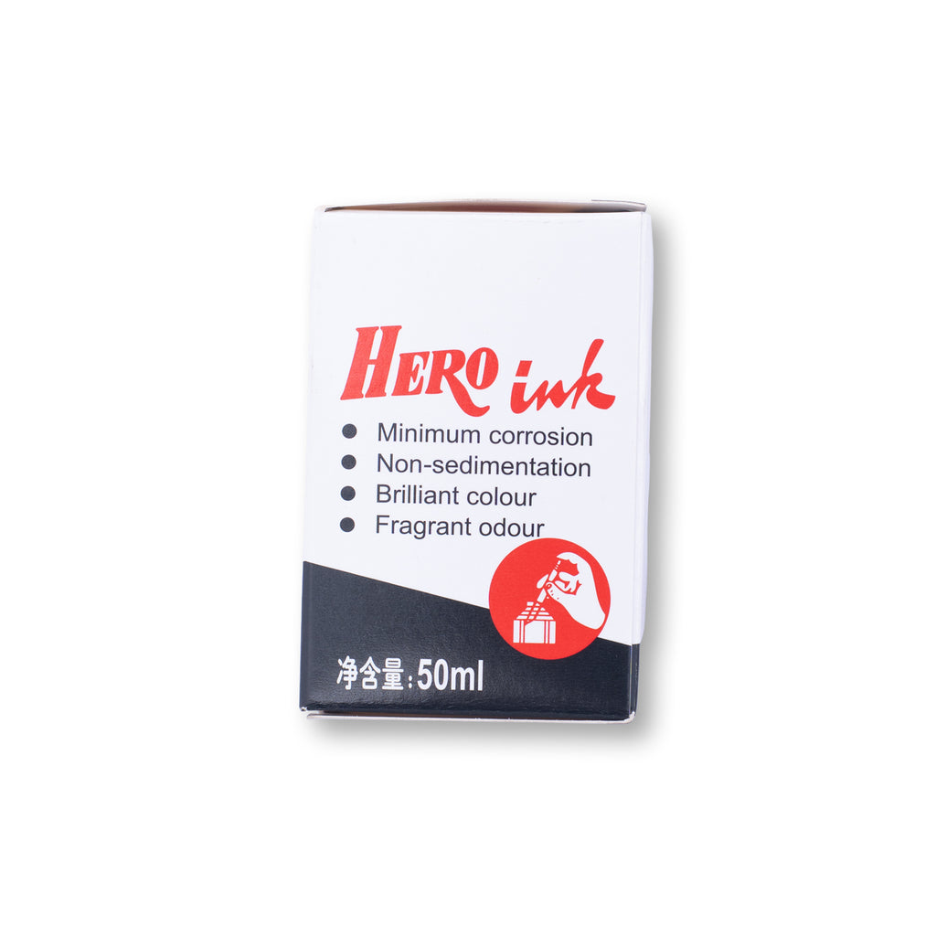 Hero 64 INK BLACK Black Fountain Pen Ink 50ml