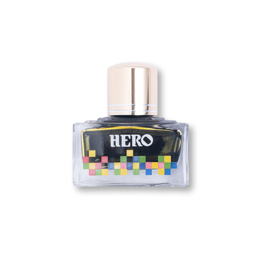 Hero 7100 Fountain Pen Colour Ink Set – 12 Colours 40ml