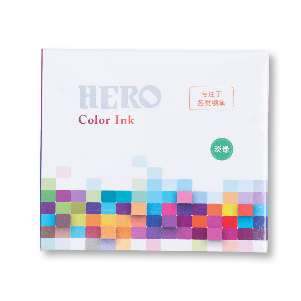 Hero 7108 Grass Green Fountain Pen Ink 40ml