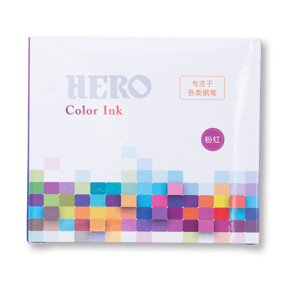 Hero 7103 Pink Fountain Pen Ink Bottle