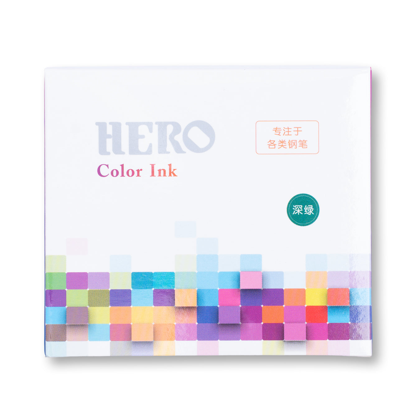 Hero 7100 Fountain Pen Colour Ink Set – 12 Colours 40ml