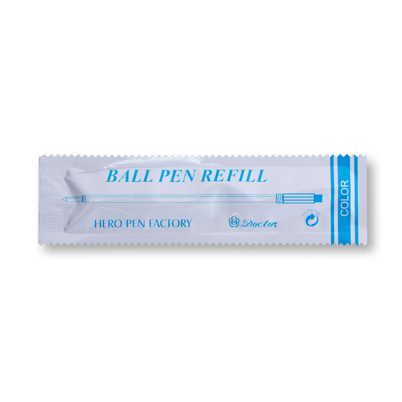 Hero Ball Pen Refill Blue Ink Replacement