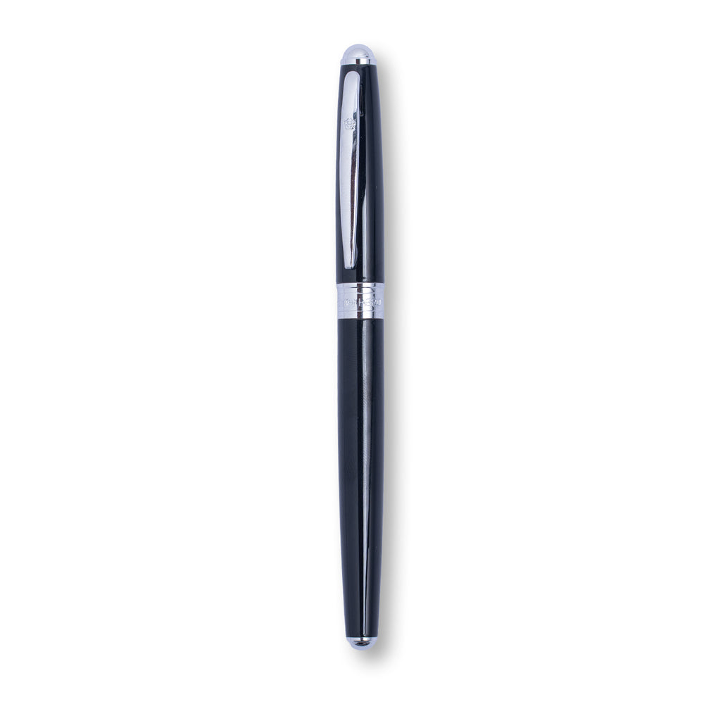 Hero 377 Fountain Pen Fine Nib Black Metal Body