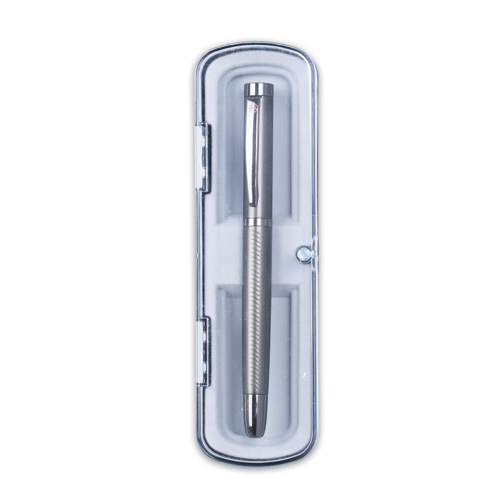Hero 602 Roller Ball Pen – Silver Metal Executive Pen