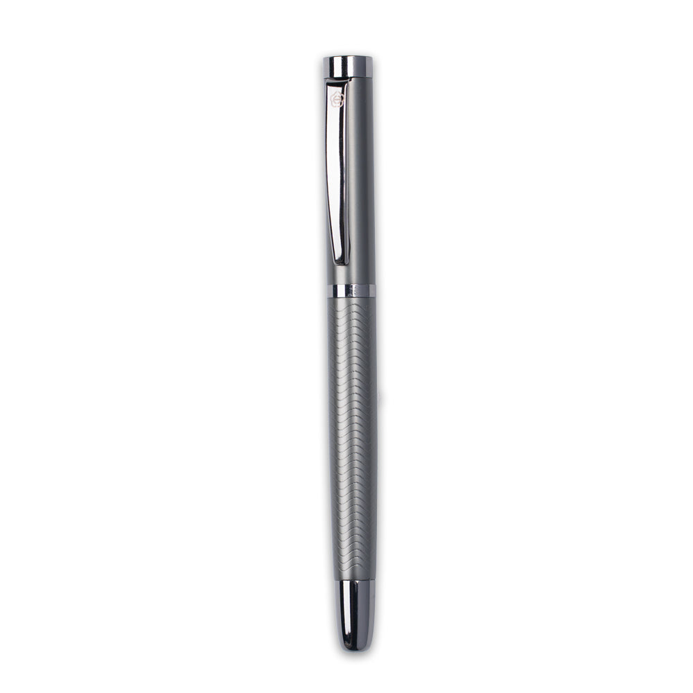 Hero 602 Roller Ball Pen – Silver Metal Executive Pen