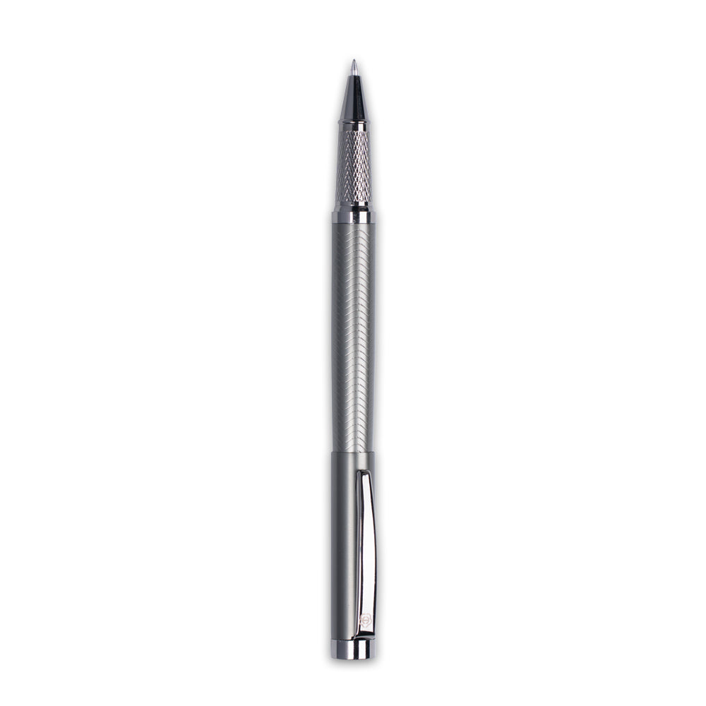 Hero 602 Roller Ball Pen – Silver Metal Executive Pen