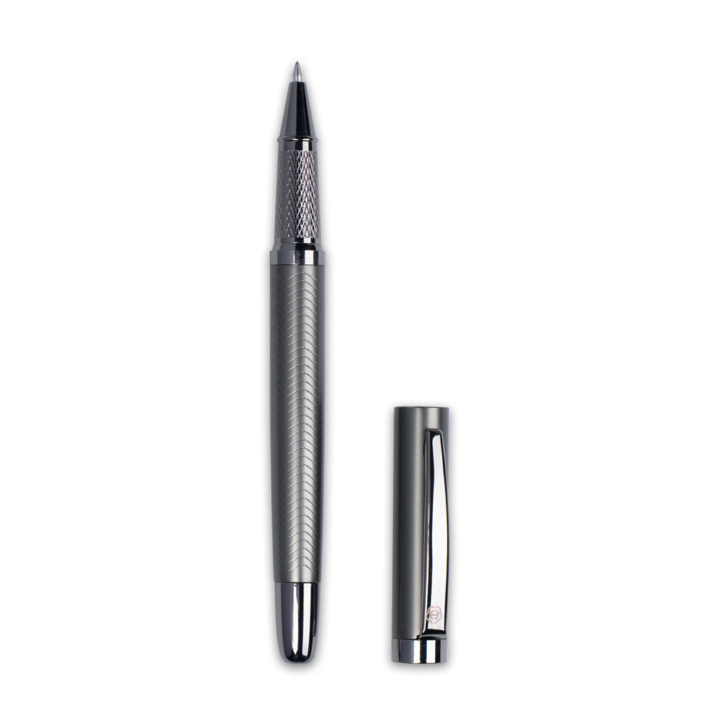 Hero 602 Roller Ball Pen – Silver Metal Executive Pen