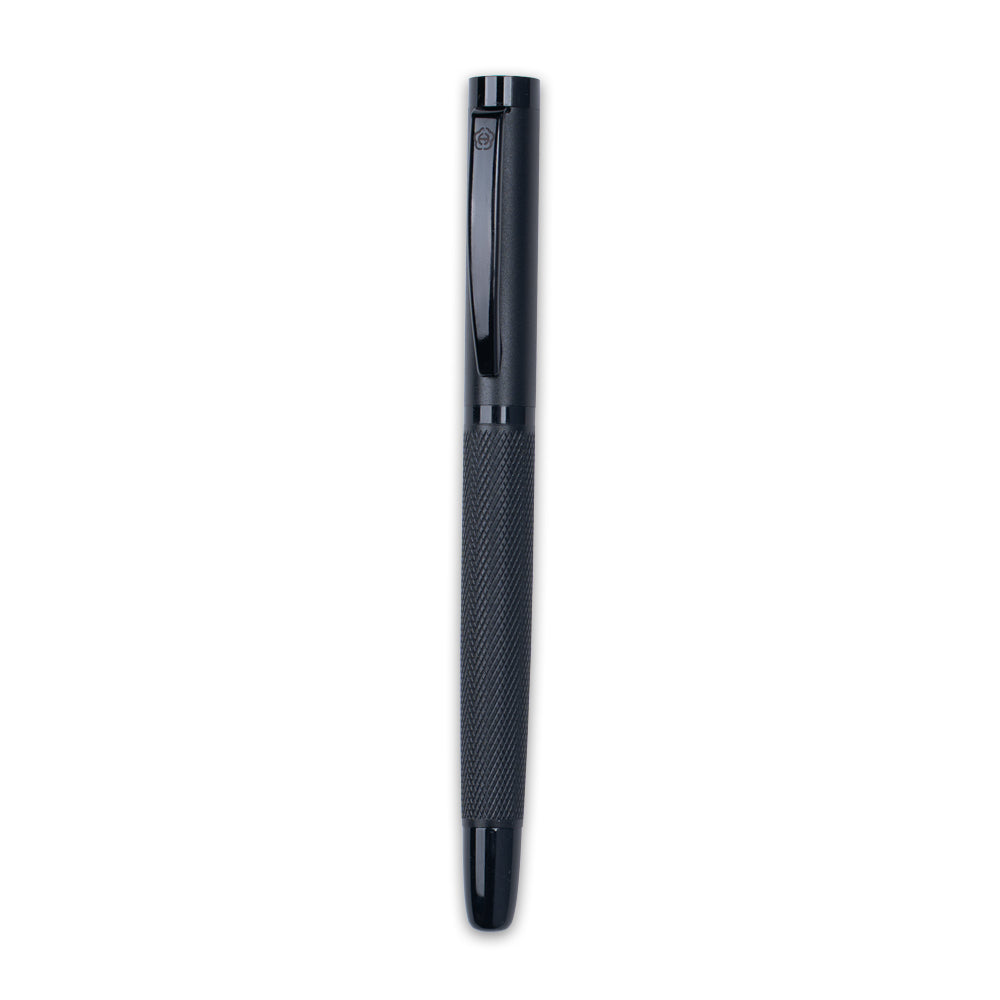 Hero 602-1 Matte Black Roller Ball Pen