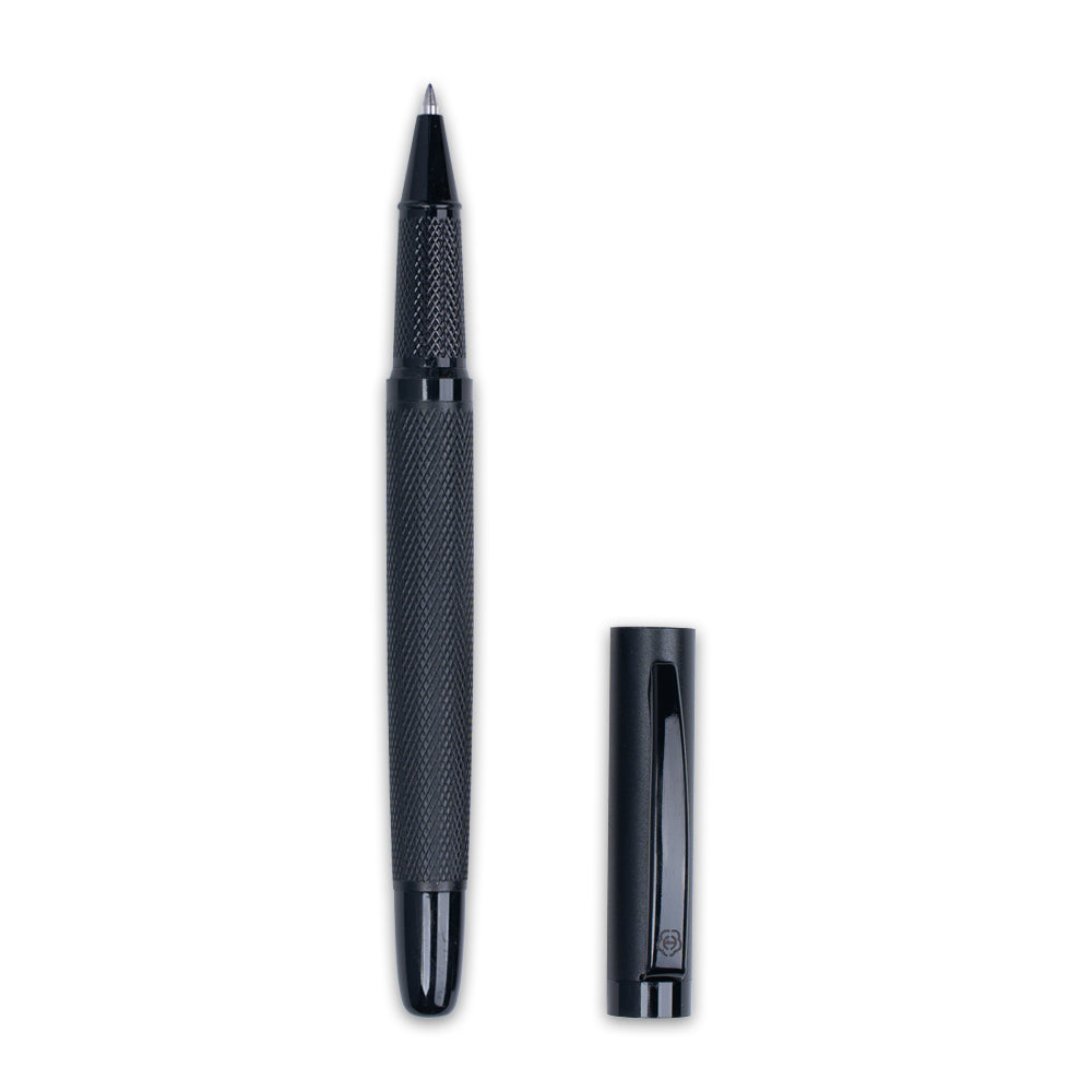 Hero 602-1 Matte Black Roller Ball Pen