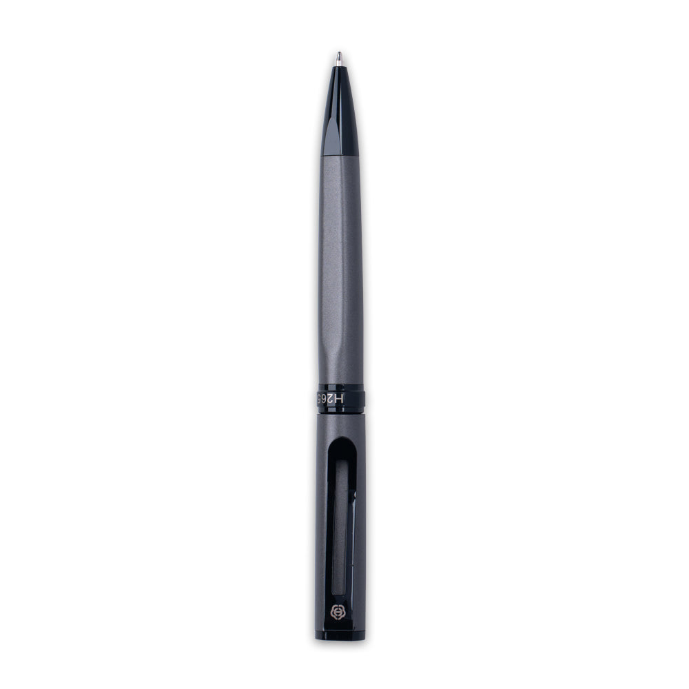 Hero H265 Metallic Grey Ball Pen for Smooth Writing