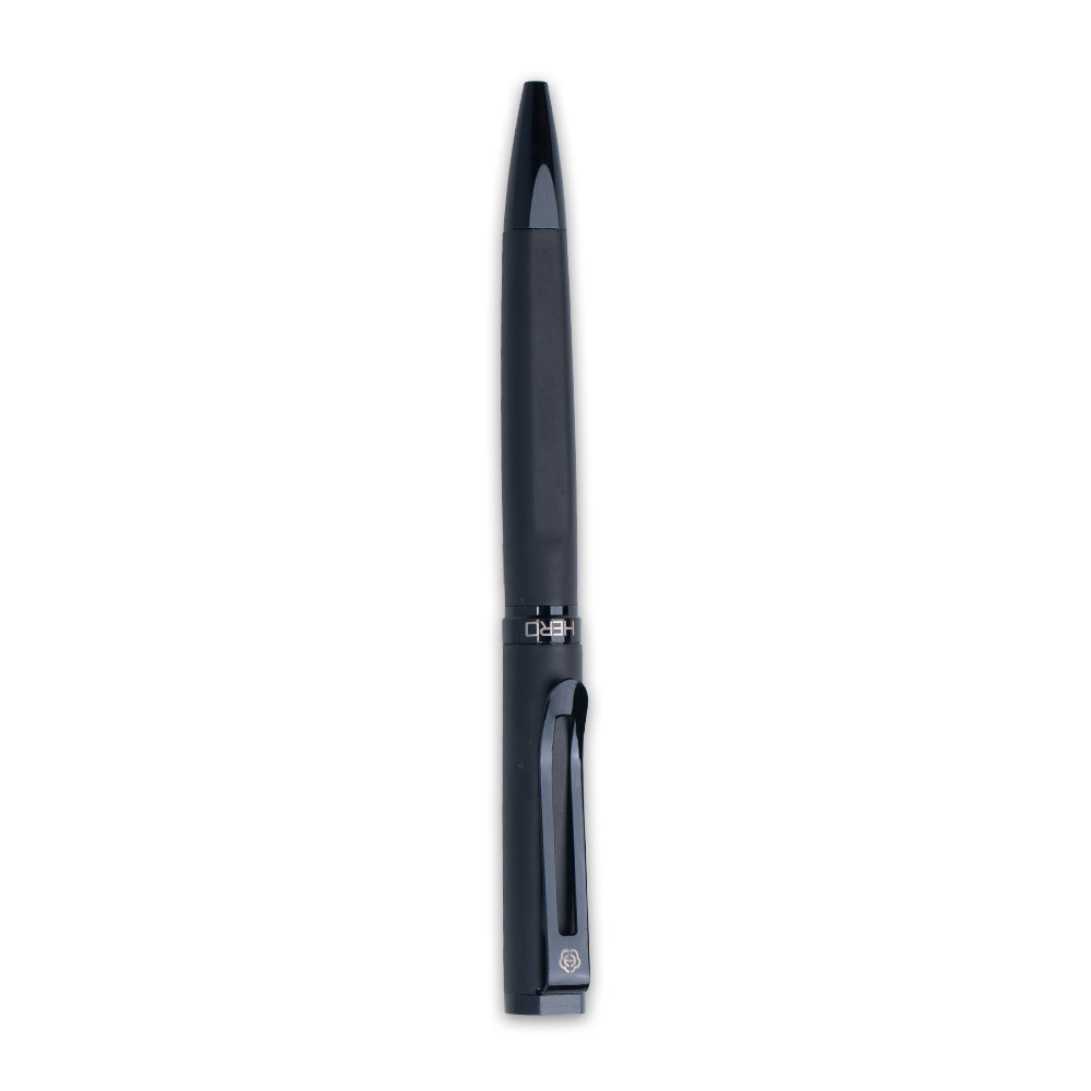 Hero H265 Metallic Black Ball Pen for Smooth Writing