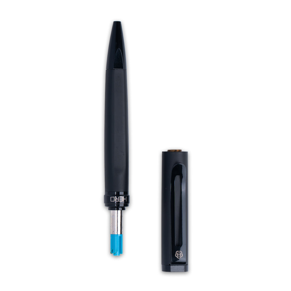Hero H265 Metallic Black Ball Pen for Smooth Writing