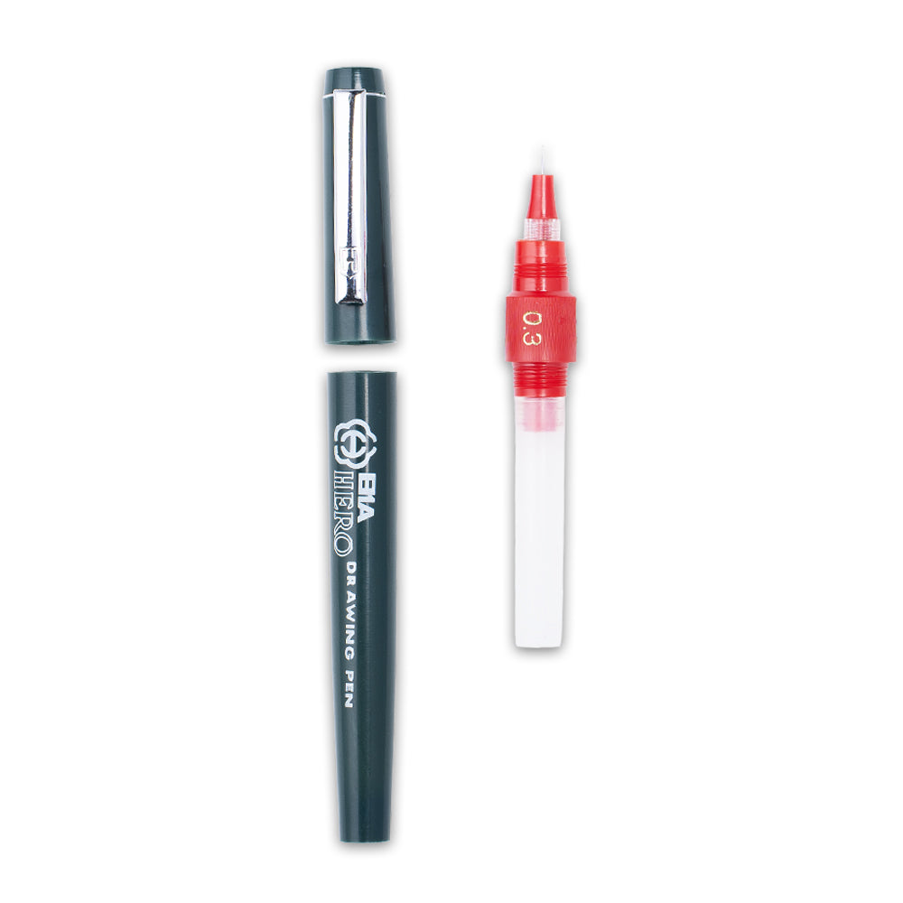 Hero 81A Technical Drawing Pen Set with 4 Precision Nib Sizes