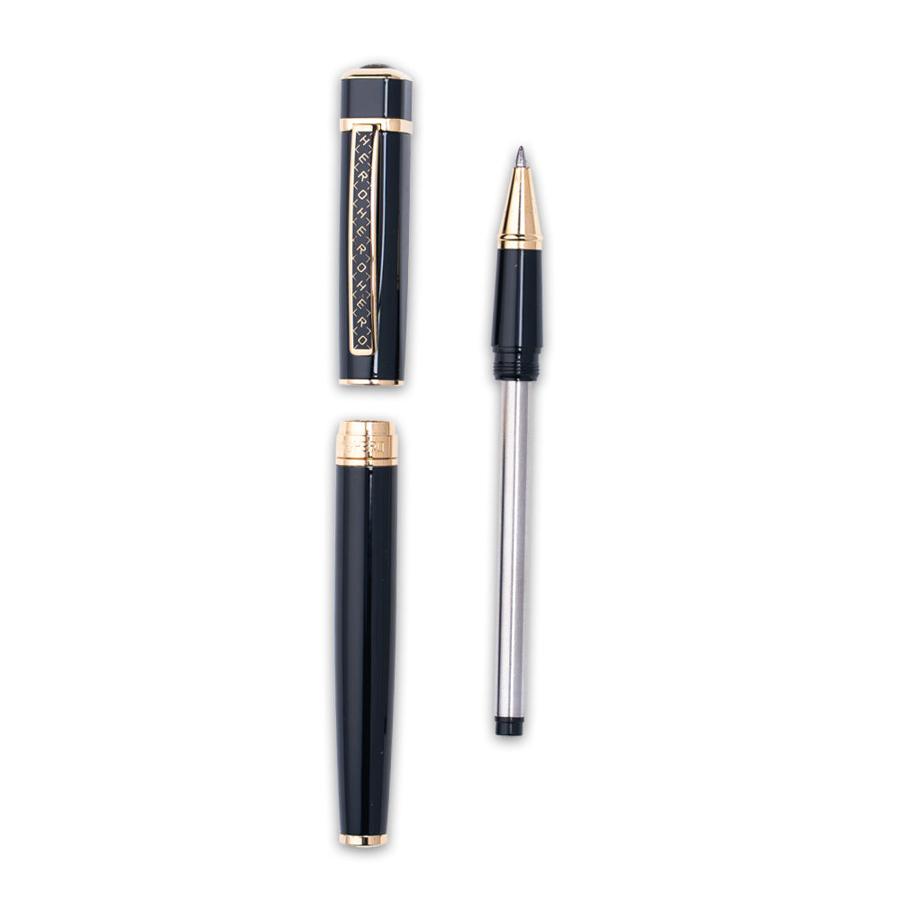 Hero 979 Roller Ball Pen – Premium Black & Gold Roller Pen