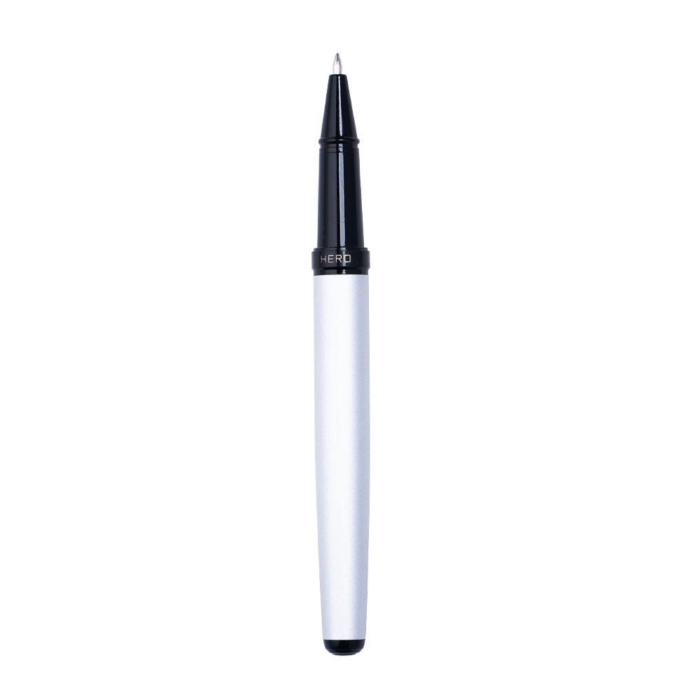 Hero H264 Roller Ball Pen – Premium Silver & Black Roller Pen