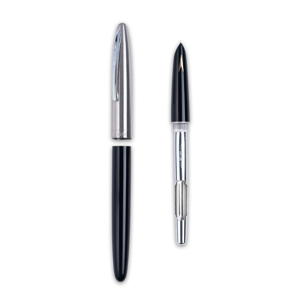 Hero 329 Classic Fountain Pen Silver Cap