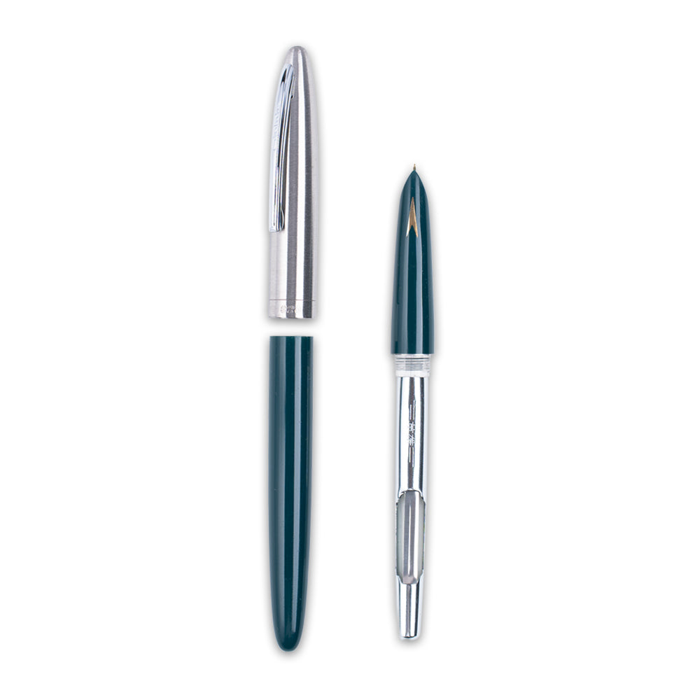 Hero 329 Classic Fountain Pen Silver Cap