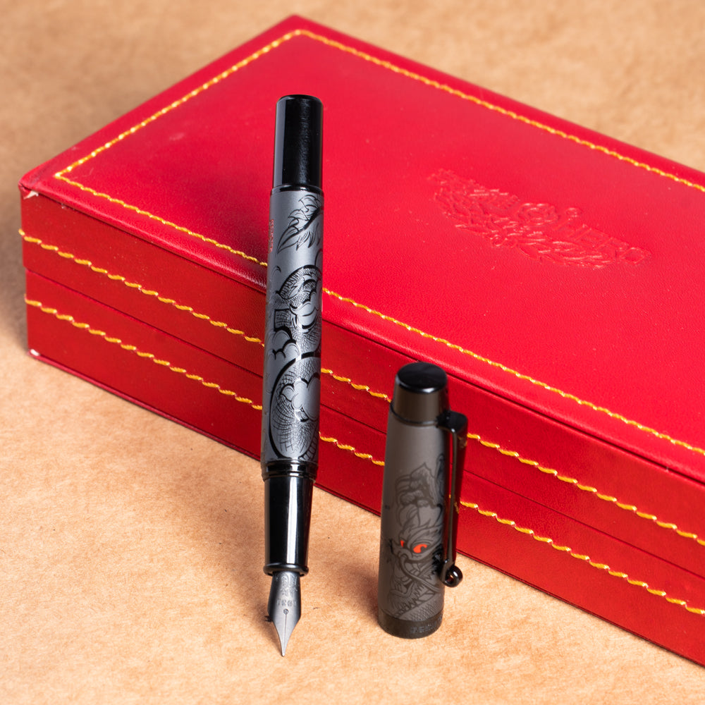 Hero E716 Qinglong Fountain Pen Gift Set – Fine Nib Luxury Collection