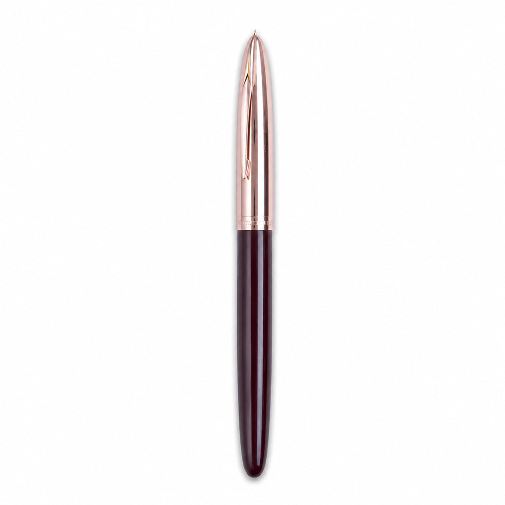 Hero 329 Classic Fountain Pen Gold Cap - Maroon