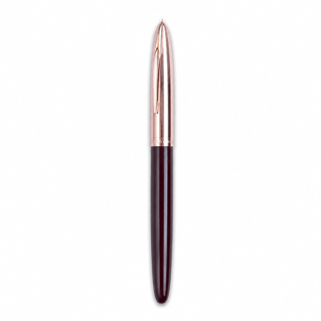 Hero 329 Classic Fountain Pen Gold Cap - Maroon