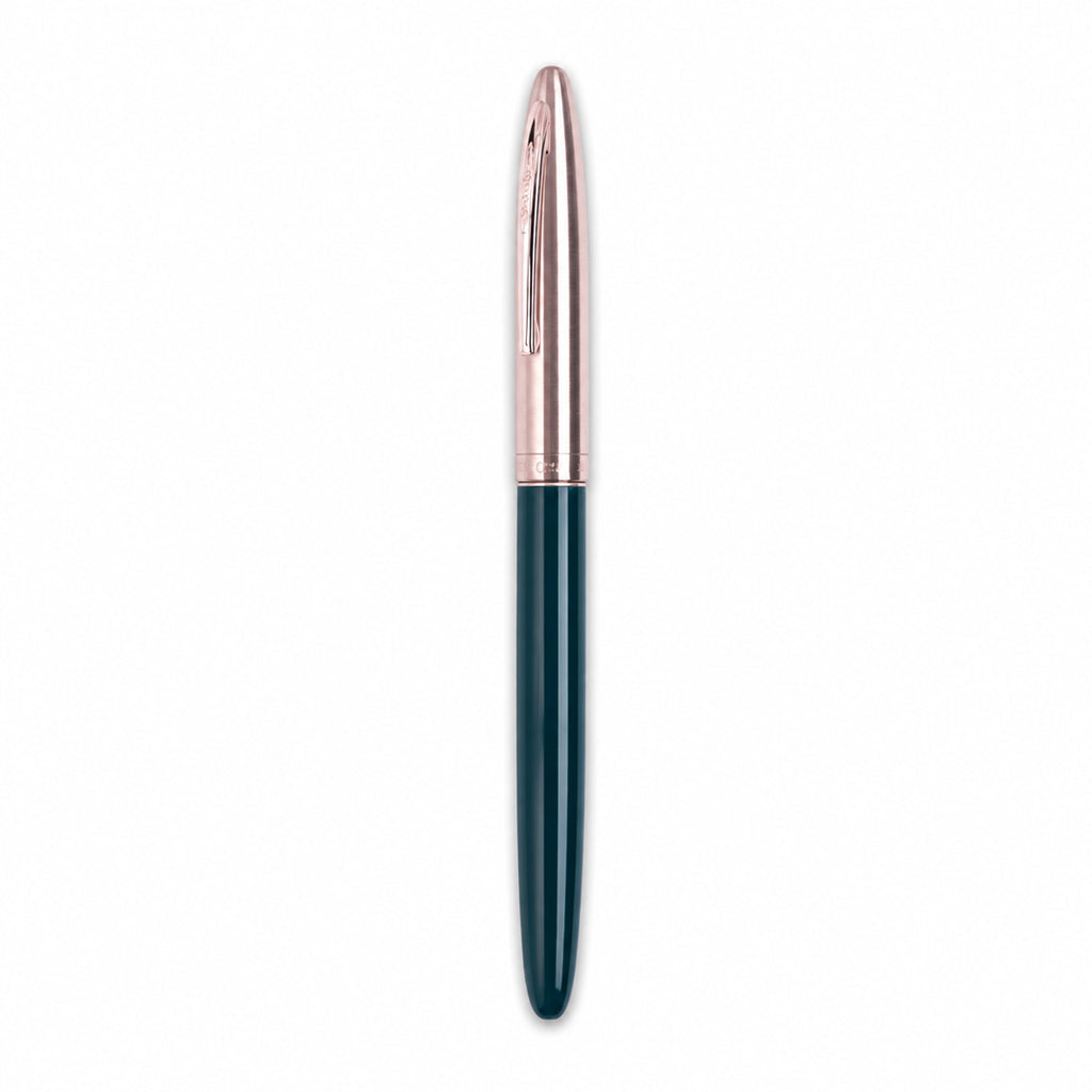Hero 329 Classic Fountain Pen Gold Cap - Green