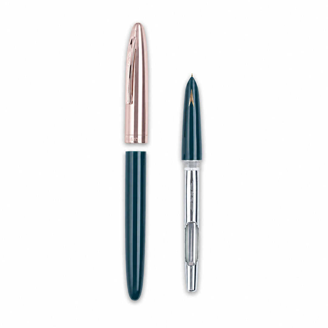 Hero 329 Classic Fountain Pen Gold Cap - Green