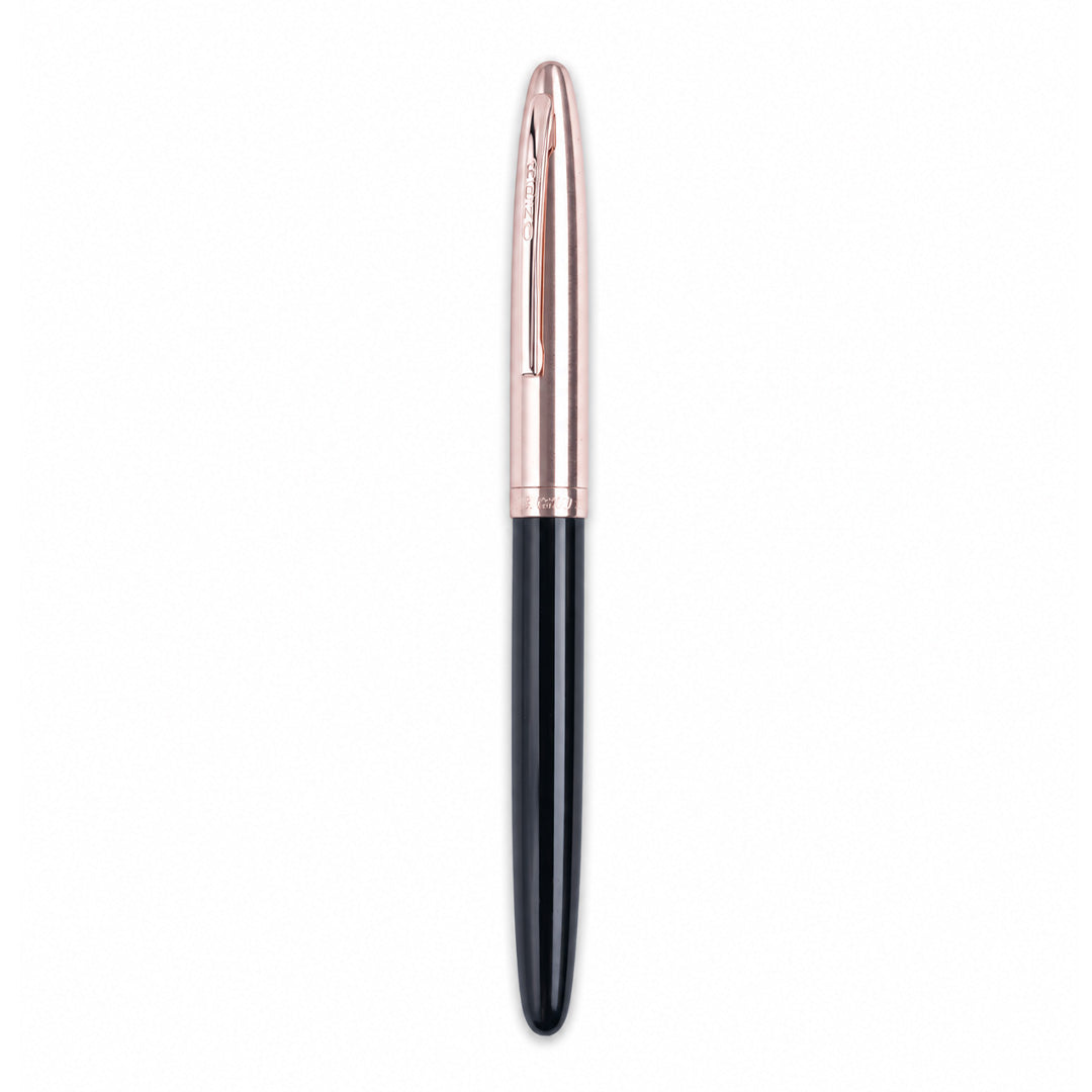 Hero 329 Classic Fountain Pen Gold Cap - Black