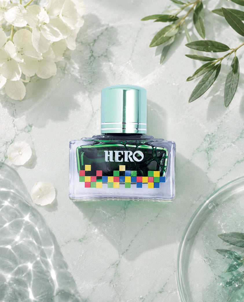 Hero 7108 Grass Green Fountain Pen Ink 40ml